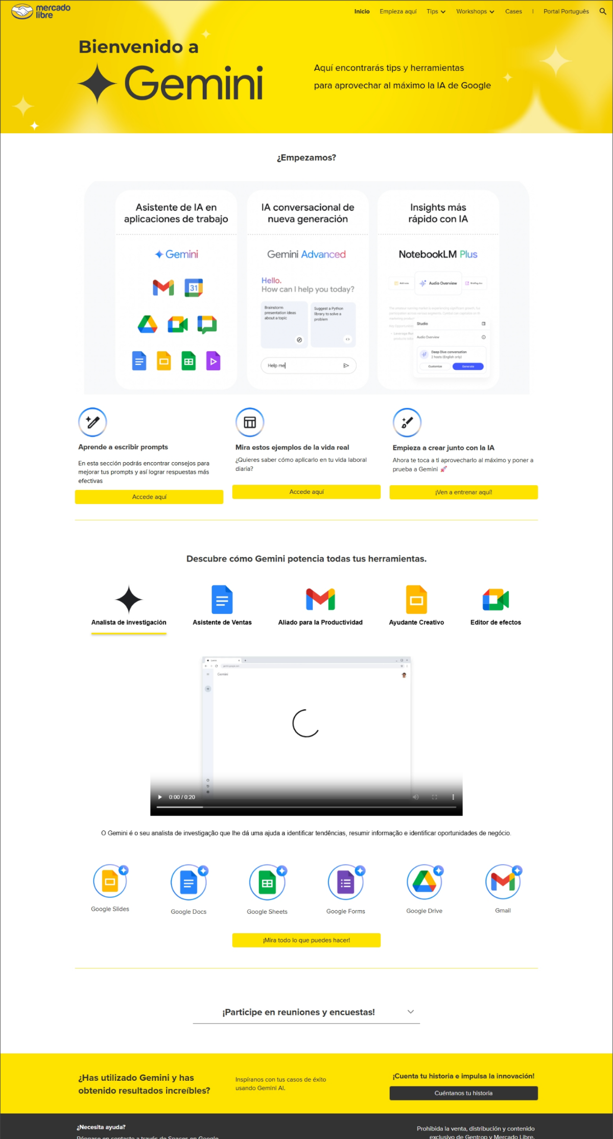 Mercado Livre AI Portal